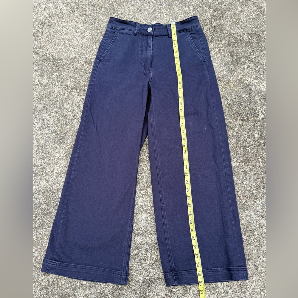 Everlane The Utility Straight-Leg Pants in Gorgeous Navy Color - Picture 8 of 14